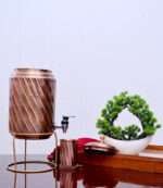 finish : mirror WAVE capacity : 5000 ml weight : 550 Gm sku code : slk-KCT-MW-20005