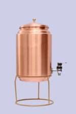 COPPER WATER TANKI. PURE COPPER 5 LTR TANKI