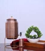 finish : mirror WAVE capacity : 5000 ml weight : 550 Gm sku code : slk-KCT-MW-20005