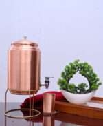 COPPER WATER TANKI. PURE COPPER 5 LTR TANKI