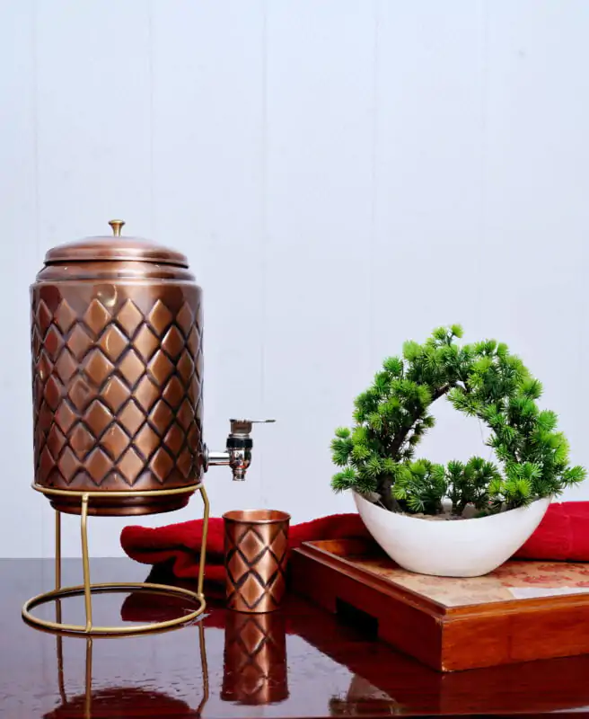 water tanki , pure copper water pot